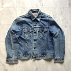 66前期】リーバイス 70505 デニムジャケット 布ケアタグ 縦落ち - メルカリ