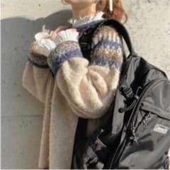 フリルプリーツブラウス　トップス　ヘザー　白　ブラウスのサムネイル