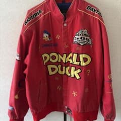 中古」JH DESIGN ドナルドダック DAYTONA 500 スタジャン - メルカリ