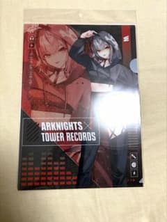 W アークナイツ タワーレコード クリアファイルのサムネイル