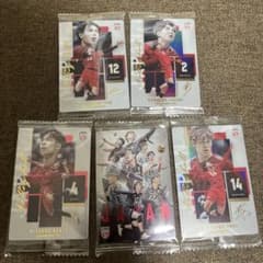バレーボール日本代表 トレーディングカード 5枚セットのサムネイル