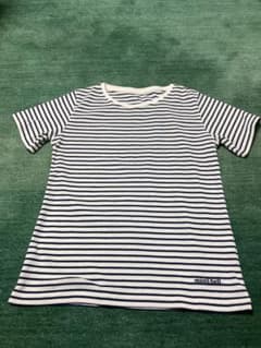 モンベル　紺ボーダーＴシャツ　レディースＬのサムネイル