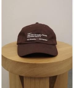 トゥデイフル 風　ロゴキャップ　ブラウン　新品未使用のサムネイル