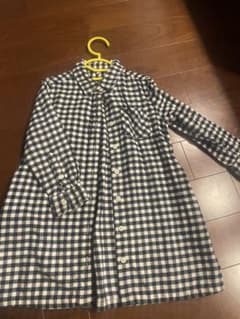 キッズ 長袖シャツ チェック柄 110cmのサムネイル