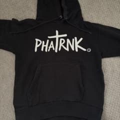 PHATRNK パーカー S 黒のサムネイル