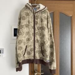 ローカルモーション　ダブルジップ　パーカー　裏フリースのサムネイル