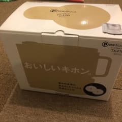 特価‼️テスコム　フードプロセッサー　tk410 pure black 未使用品‼️のサムネイル