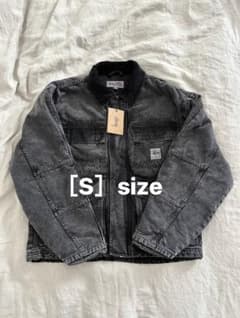 SサイズSTUSSY WASHED CANVAS SHOP JACKET デニムのサムネイル