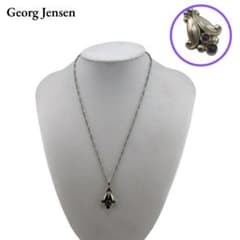 ジョージジェンセン ヘリテージ 1993年 ネックレス Sv925 アメジスト