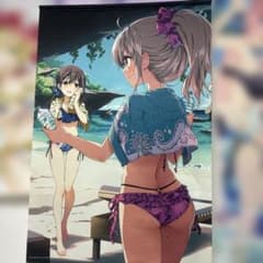 프리즈마 ☆ 이리야 히로야마 히로시 일러스트 A1 태피스트리 [KADOKAWA]