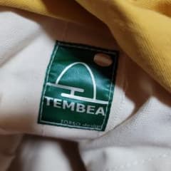 TEMBEA トートバッグ イエロー/ホワイトのサムネイル