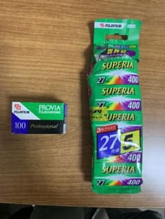 富士フィルムPROVIA100、SUPERIA400期限切れのサムネイル