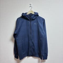 オークリー フルジップ パーカー L テック系 ロゴ
