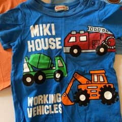 ミキハウス Tシャツ 90のサムネイル