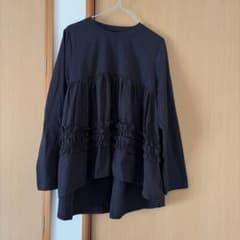 FRIFUL 長袖 チュニック ブラック L