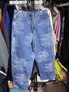 Supreme Trademark Jacquard Baggy Jean32 - メルカリ