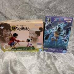 새로운 새벽 C상 루피 & 모모의 조 피규어와 WFC 기어 5 니카 신품 미개봉