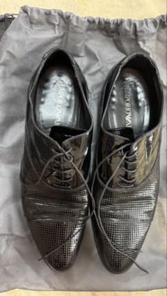 EMPORIO ARMANI メンズ ドレスシューズ size42 - メルカリ