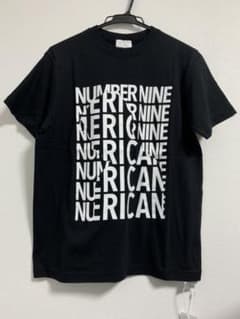 新品♪ナンバーナイン別注ロゴ シルエット グラフィック Tシャツのサムネイル
