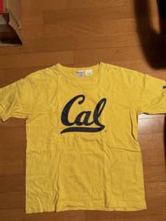 Champion T1011 Cal Tシャツ イエロー Lサイズのサムネイル