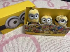 미니언 봉제인형 3체 세트 상자 첨부 결혼식