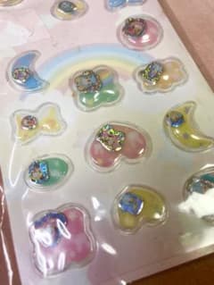 Disney ぷくぷく シャカシャカ　シールのサムネイル