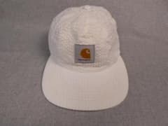 Carhartt WIP キャップ シアサッカー ロゴ ONE SIZE 白のサムネイル