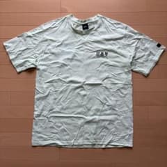 美品 OY オーワイ Tシャツ バックプリント ライトグリーン 2