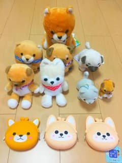 豆しば 三兄弟ぬいぐるみ セットのサムネイル