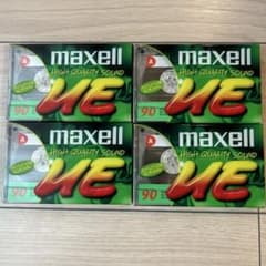 maxell UE 90分カセットテープ 4個セットのサムネイル