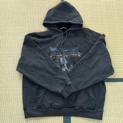 MASONPRINCE ヴィンテージ加工 バンドプリント パーカーのサムネイル