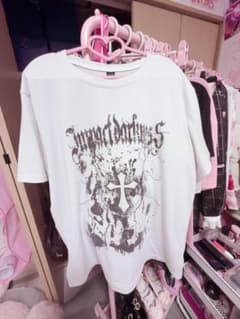 Impact darkness プリント 半袖 トップス ホワイトのサムネイル