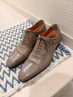 サントーニ レザー ドレスシューズ ベージュ 7 2/1 santoniのサムネイル