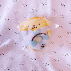 サンリオ ポムポムプリン ポムポムプリンカフェ 王様 ボールチェーン マスコット サンリオ ポムポムプリン ポムポムプリンカフェ 王様 ボールチェーン