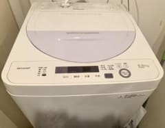 【7/27まで出品】SHARP 洗濯機 ES-GE5A 2017年 5.5kgのサムネイル