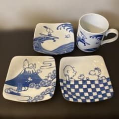 スヌーピーお皿とマグカップのサムネイル