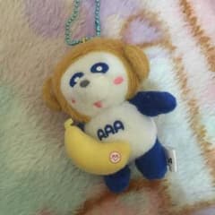 AAA ぬいぐるみ キーホルダー青のサムネイル