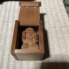 大黒天 木製彫刻 箱入り　着払いでお願いします。 大黒天 木製彫刻 箱入り 着払いでお願いします。 - メルカリ