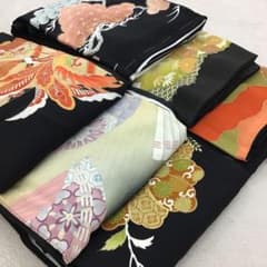黒留袖 おまとめ6枚セット リメイク用 ② 正絹 - メルカリ