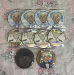 コナン 安室透 降谷零 バーボン 缶バッジ バルーン 公式アプリ - メルカリ