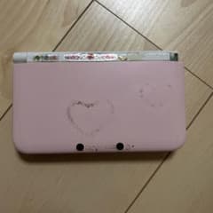 Nintendo 3DS LL 本体 ピンク ホワイト ジャンク品のサムネイル