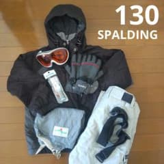 130サイズ スキーウェアセット ゴーグル手袋付き - メルカリ