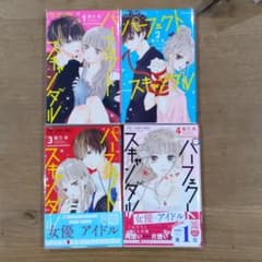 yakim様専用パーフェクトスキャンダル 　1〜4巻　  透明ブックカバー付きのサムネイル