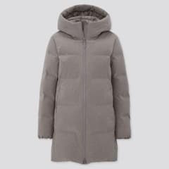 UNIQLO ユニクロ　ダウン　シームレス　ダウンコート　グレー　Sのサムネイル