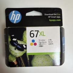 HP 67XL インクカートリッジ 三色 増量のサムネイル