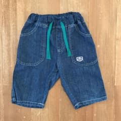 お値下げ☆デニムハーフパンツ 120のサムネイル