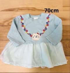 70cm 長袖トップス　女の子のサムネイル