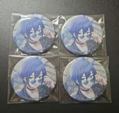 プロセカ KAITO グリッター缶バッジ グリ缶 24B 24b 4点 - メルカリ
