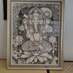 バリ絵画ガネーシャ■箱に入れたままの新品未使用品■ バリ絵画ガネーシャ□箱に入れたままの新品未使用品□ - メルカリ