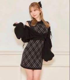 apres jour レイヤード風ニットワンピースのサムネイル